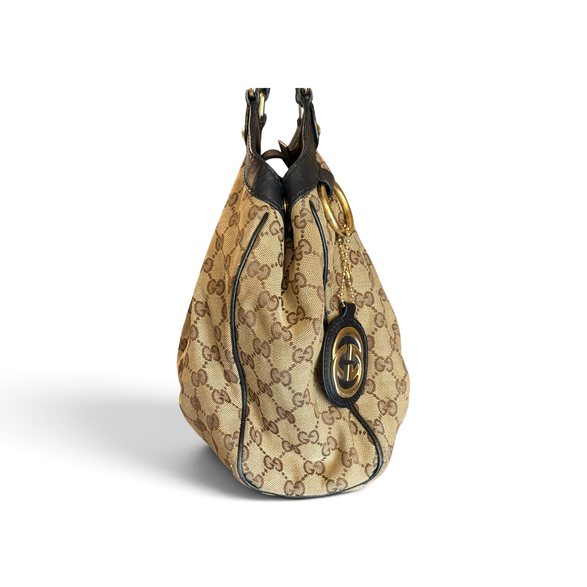 Gucci Sukey Toile GG Beige / Noir — vue 4