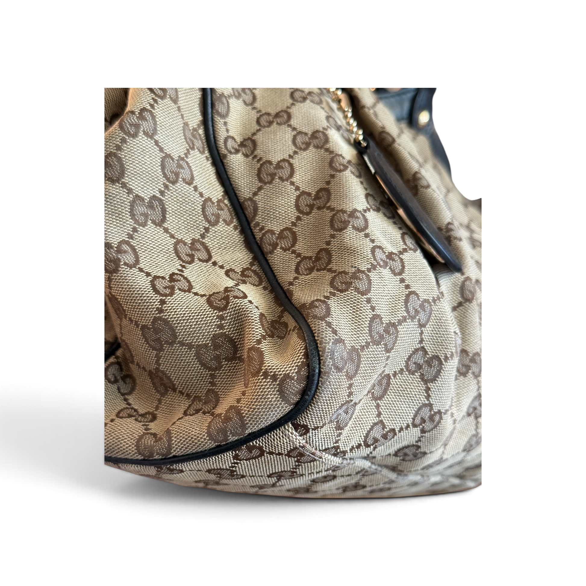 Gucci Sukey Toile GG Beige / Noir — vue 8