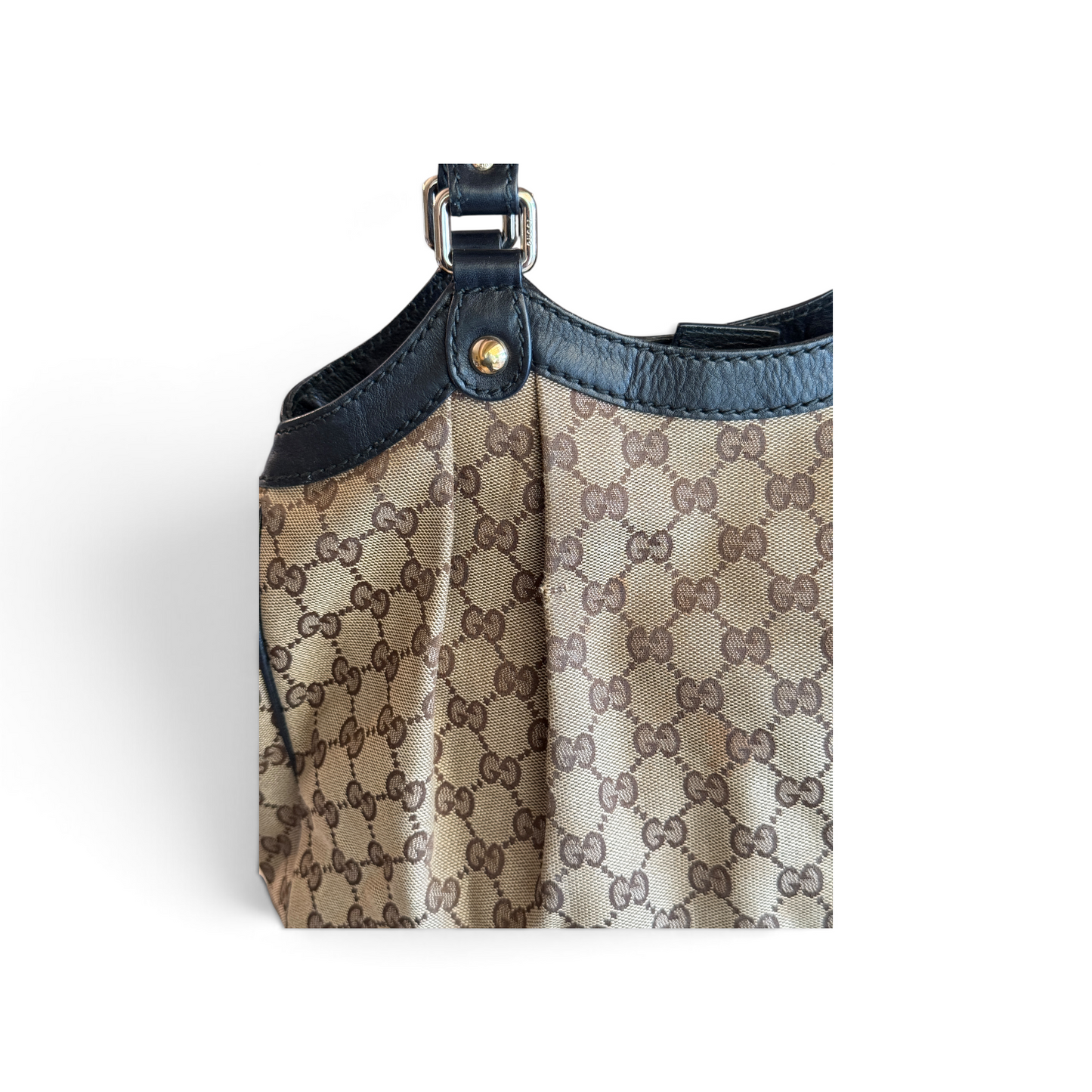 Gucci Sukey Toile GG Beige / Noir — vue 12