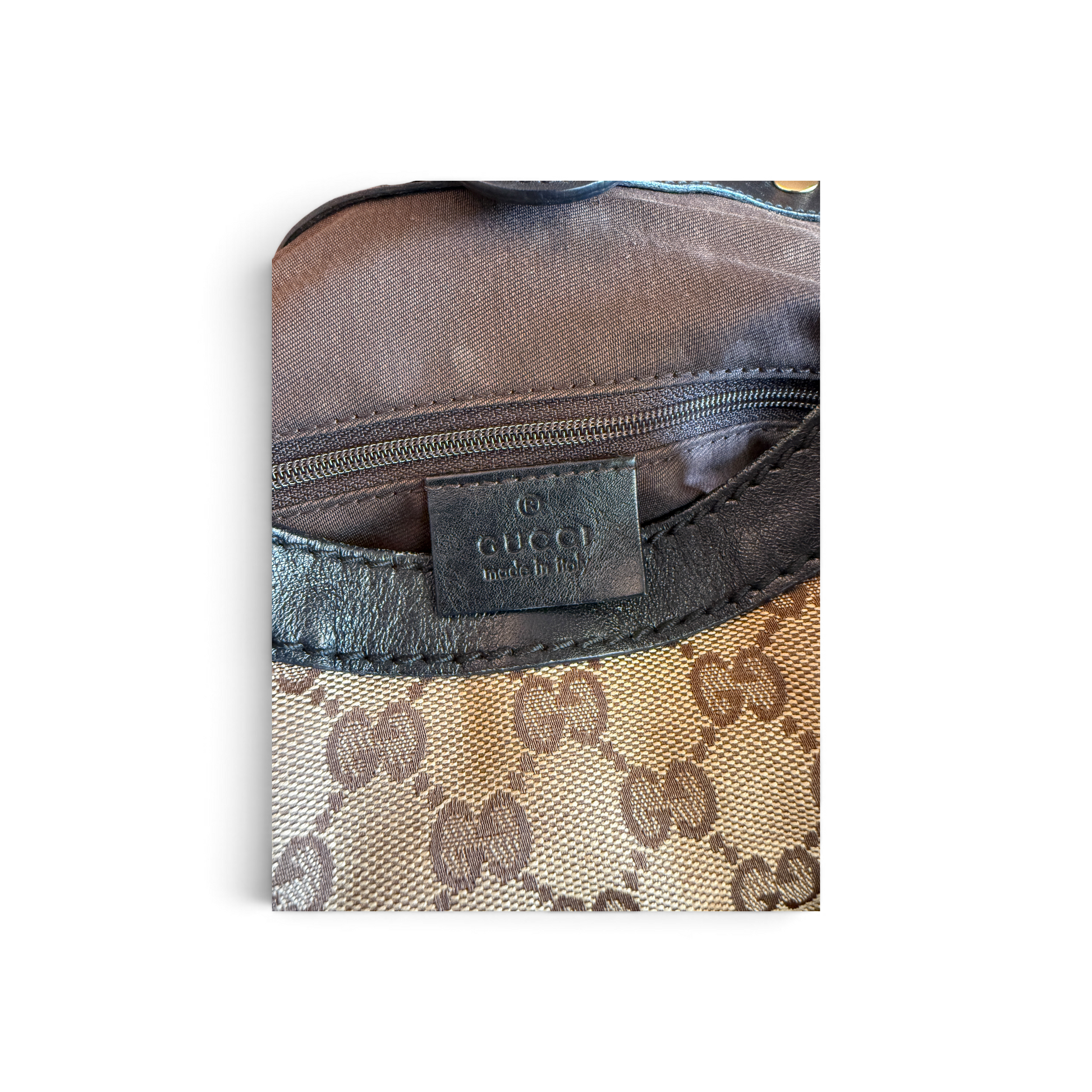 Gucci Sukey Toile GG Beige / Noir — vue 17