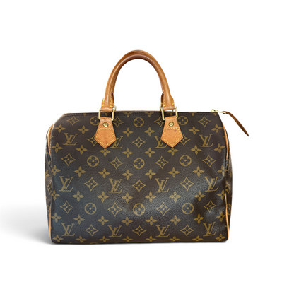 Louis Vuitton Speedy 30 Monogram Marron — vue 1