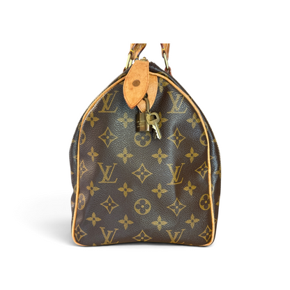 Louis Vuitton Speedy 30 Monogram Marron — vue 2