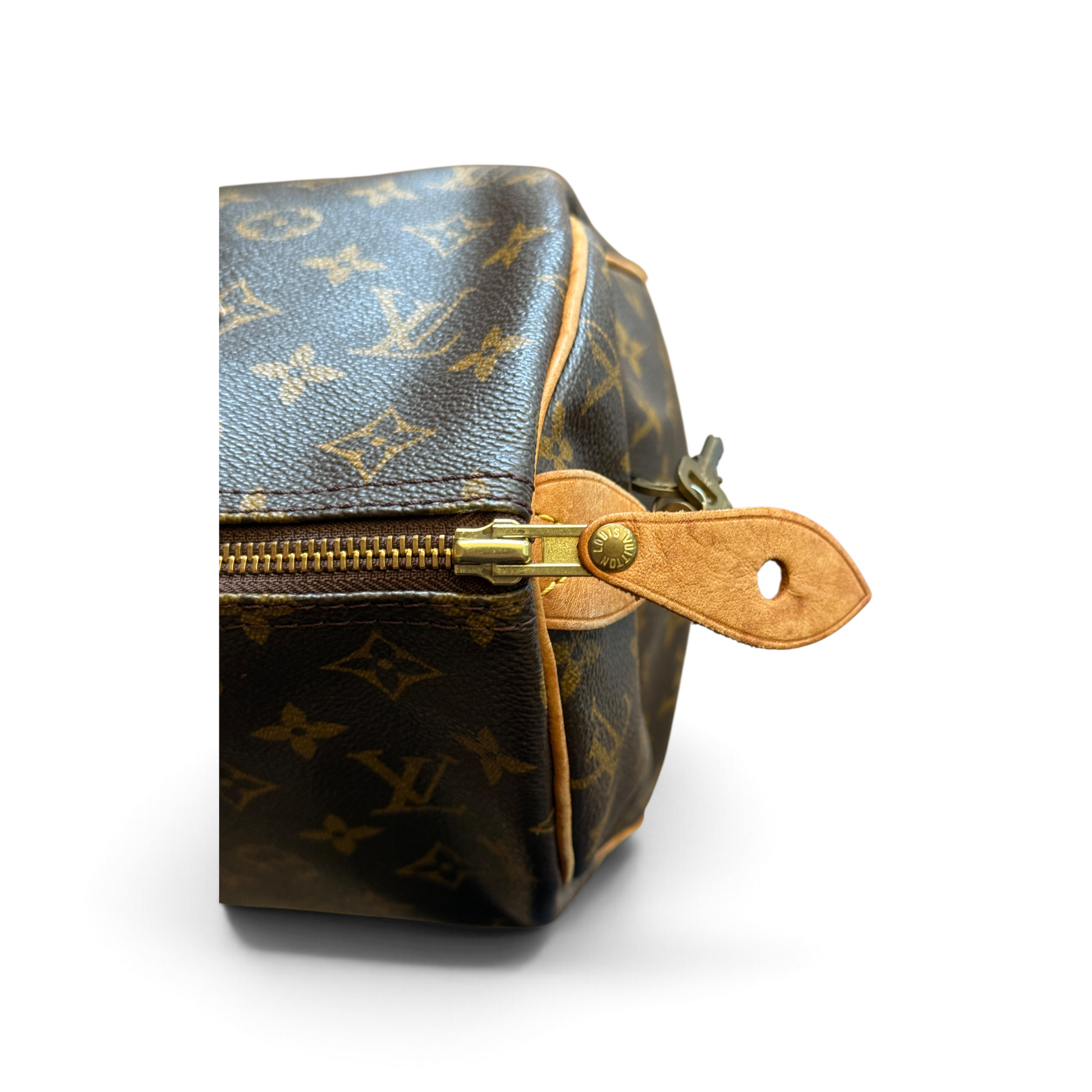 Louis Vuitton Speedy 30 Monogram Marron — vue 7
