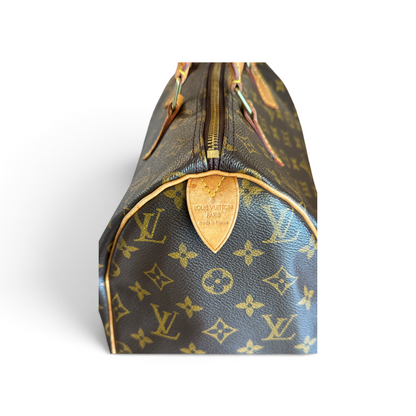 Louis Vuitton Speedy 30 Monogram Marron — vue 8