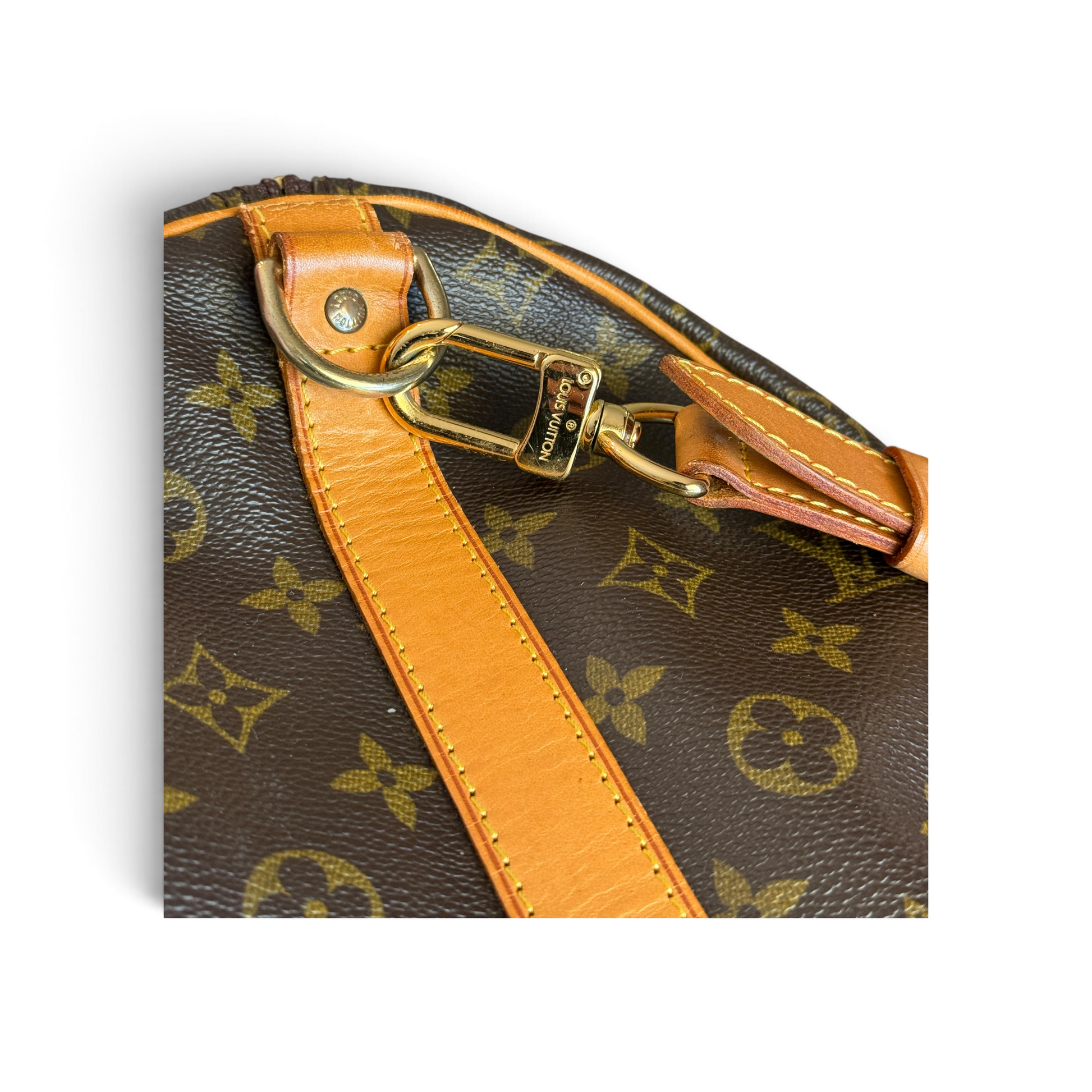 Louis Vuitton Keepall 55 Monogram Marron — vue 7