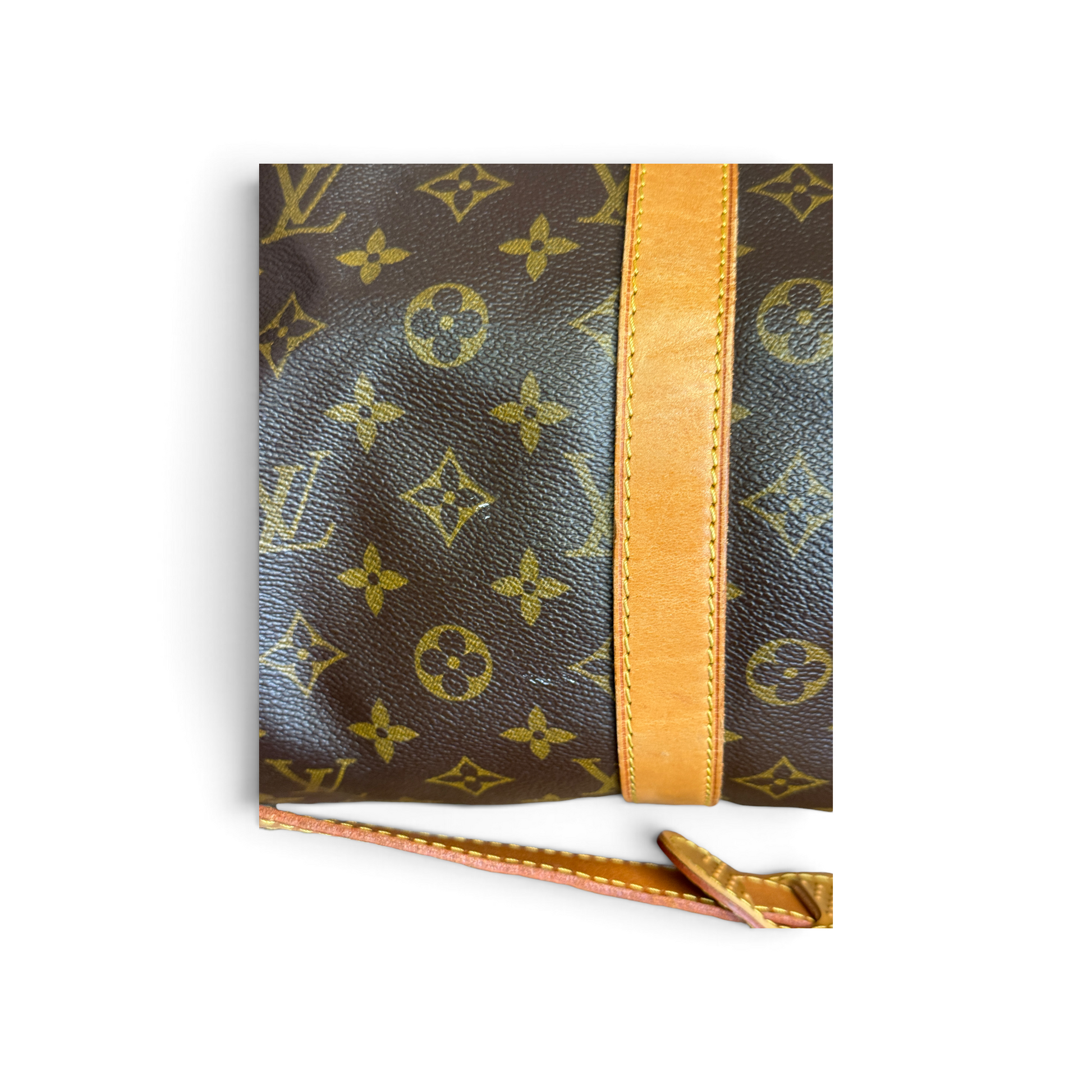Louis Vuitton Keepall 55 Monogram Marron — vue 10