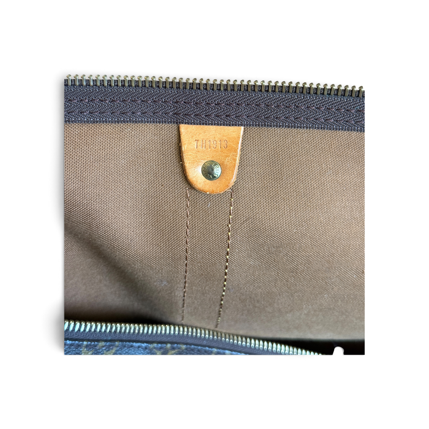 Louis Vuitton Keepall 55 Monogram Marron — vue 12