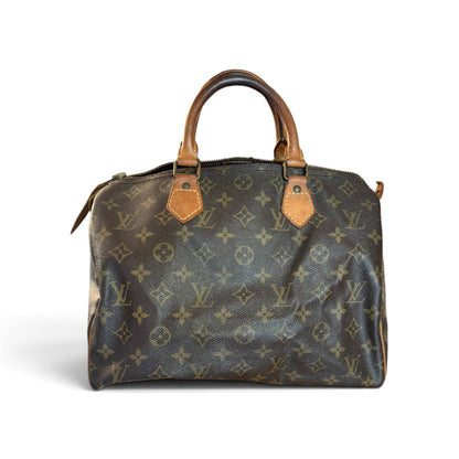 Louis Vuitton Speedy 30 Toile Monogram Marron — vue 1