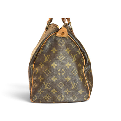 Louis Vuitton Speedy 30 Toile Monogram Marron — vue 2