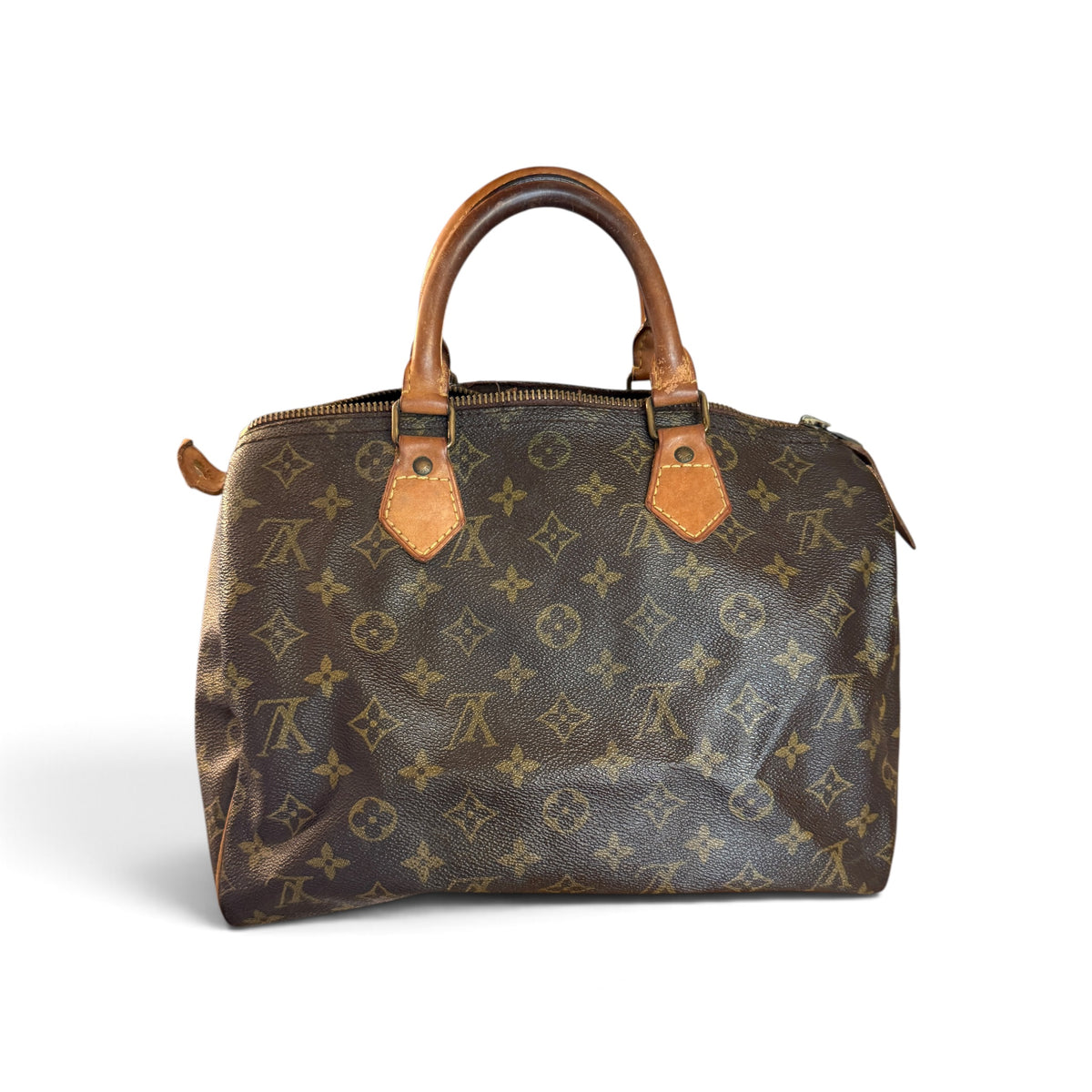 Louis Vuitton Speedy 30 Toile Monogram Marron — vue 3