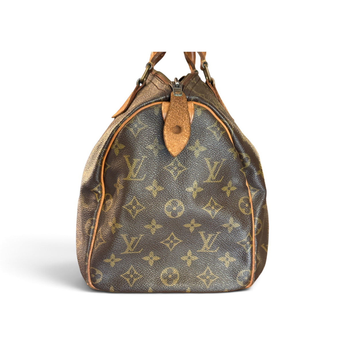 Louis Vuitton Speedy 30 Toile Monogram Marron — vue 4