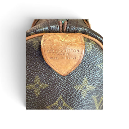 Louis Vuitton Speedy 30 Toile Monogram Marron — vue 8