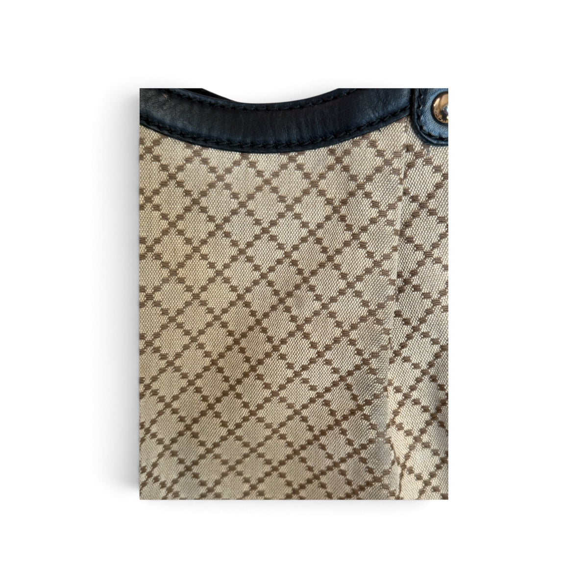 Gucci Sukey Toile, Cuir Beige — vue 5