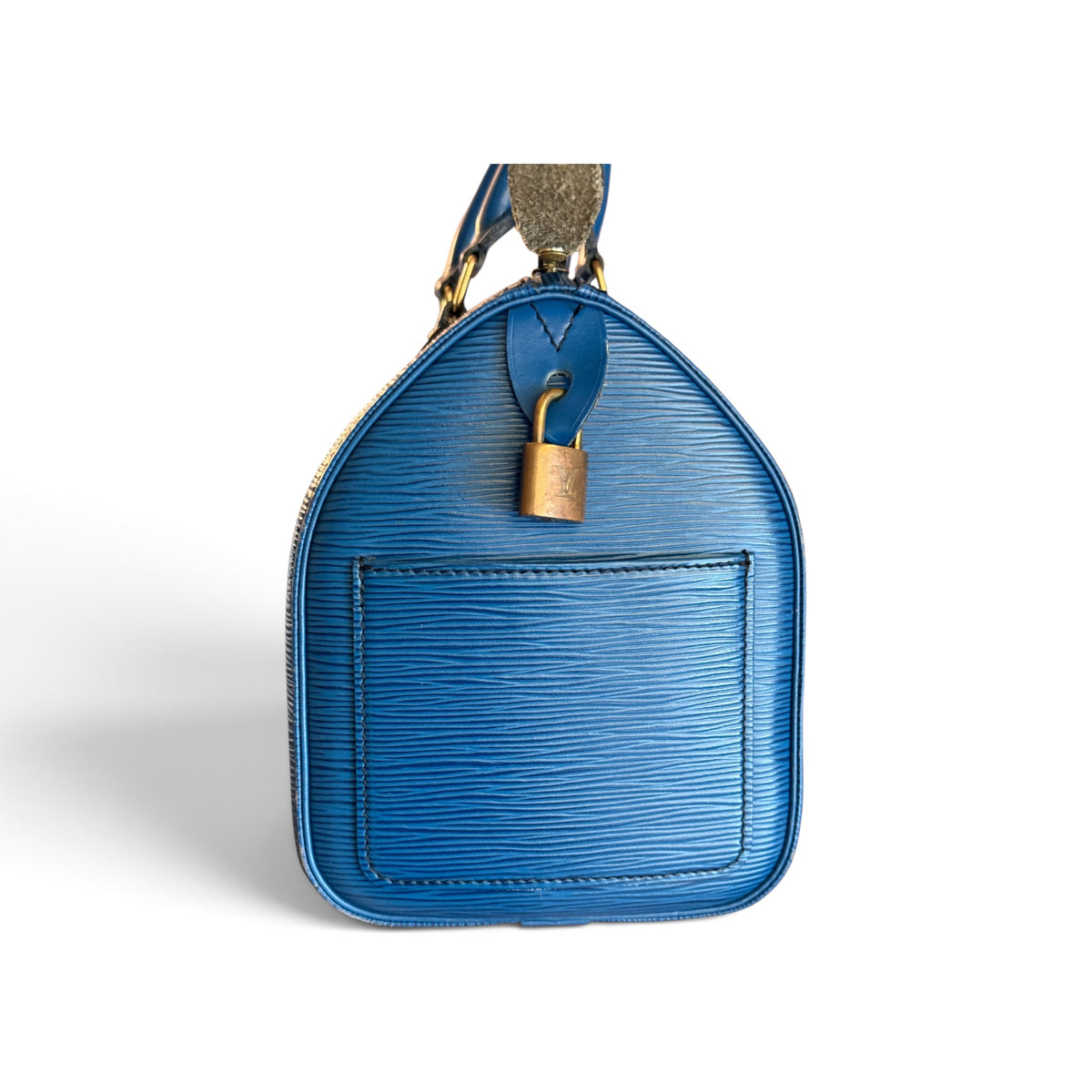 Louis Vuitton Speedy 25 Épi Bleu — vue 2