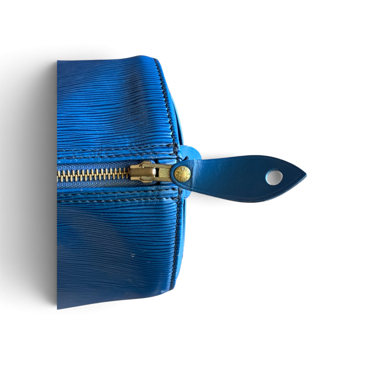 Louis Vuitton Speedy 25 Épi Bleu — vue 9