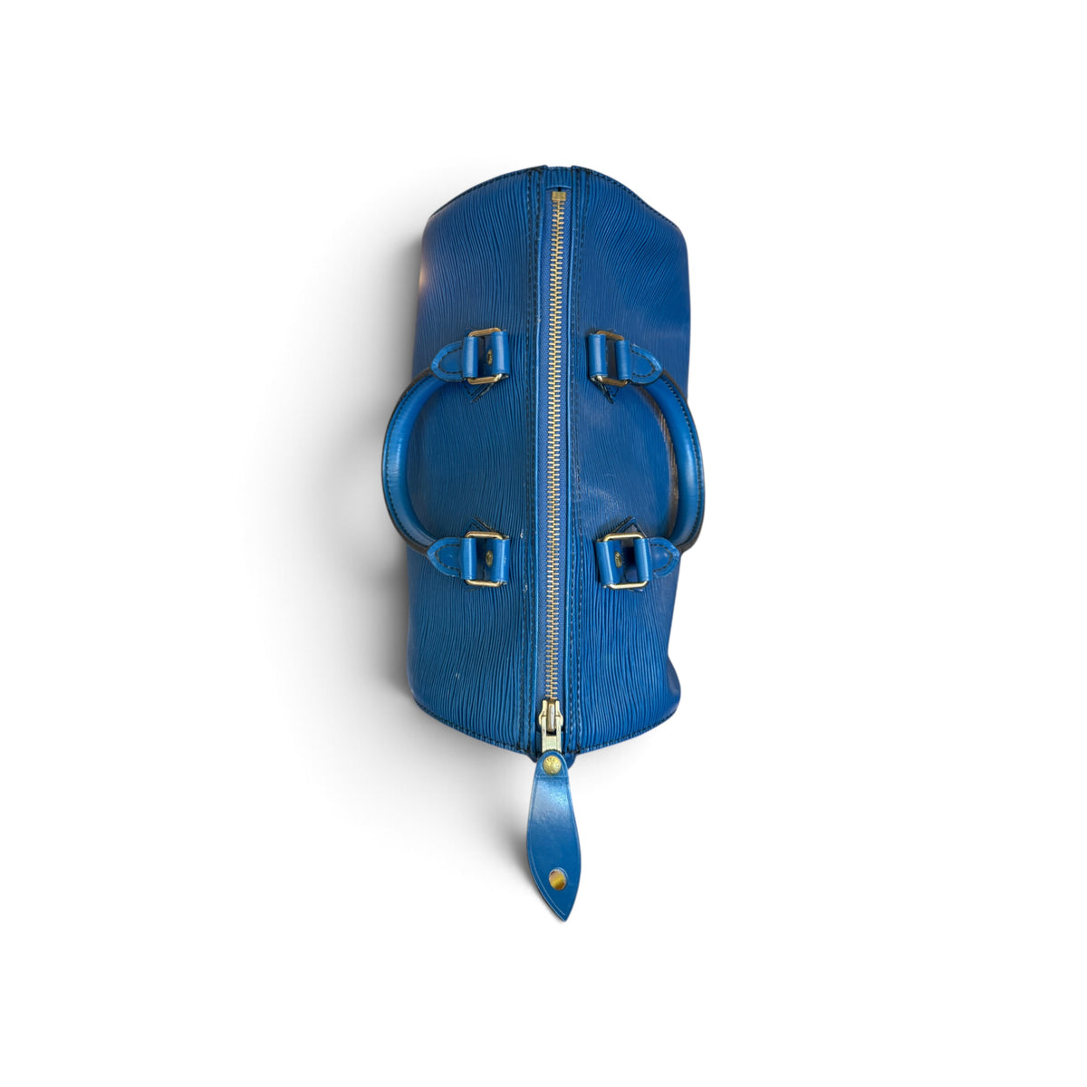 Louis Vuitton Speedy 25 Épi Bleu — vue 13