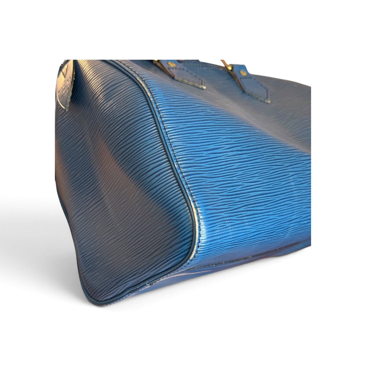 Louis Vuitton Speedy 25 Épi Bleu — vue 7
