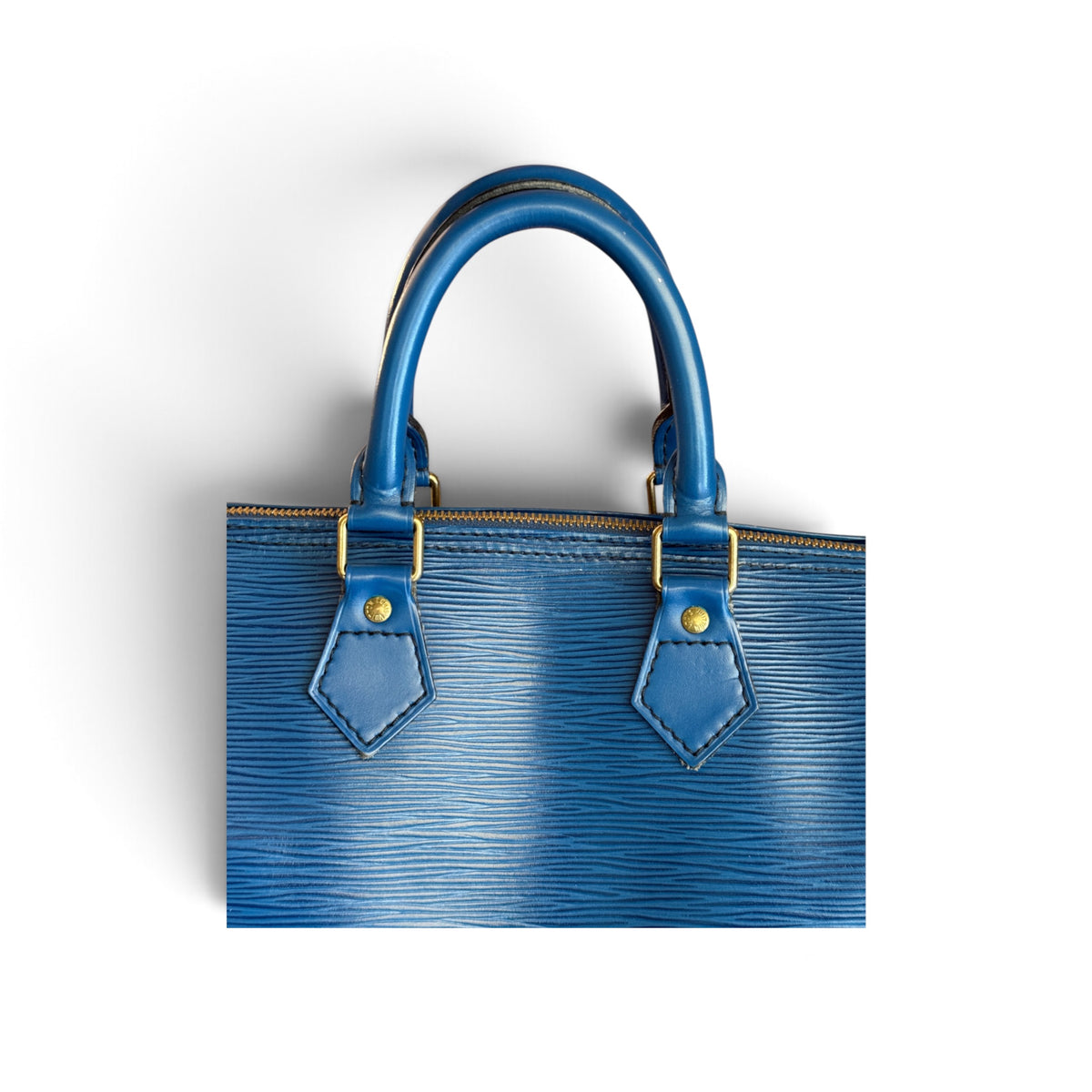Louis Vuitton Speedy 25 Épi Bleu — vue 11