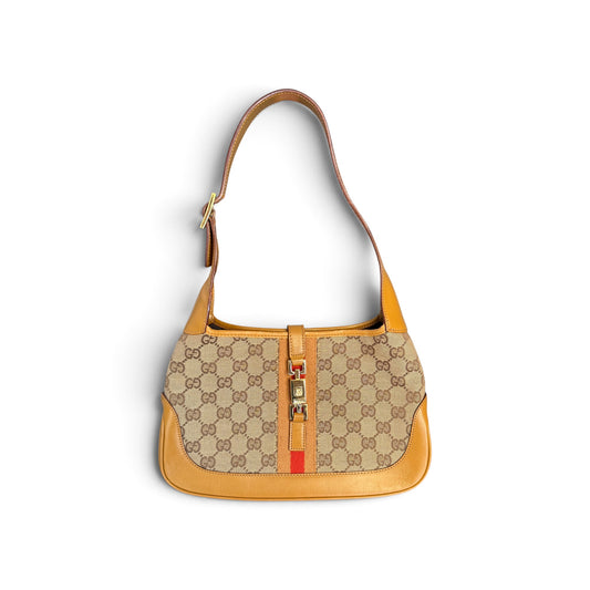 Gucci Jackie Toile GG Beige — vue 1