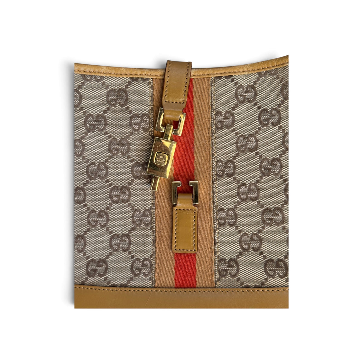 Gucci Jackie Toile GG Beige — vue 9