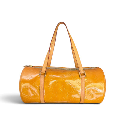 Louis Vuitton Papillon 30 Toile Monogram Vernis Jaune — vue 1