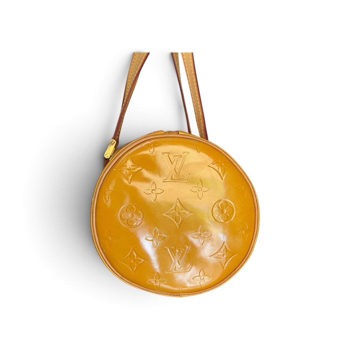 Louis Vuitton Papillon 30 Toile Monogram Vernis Jaune — vue 2