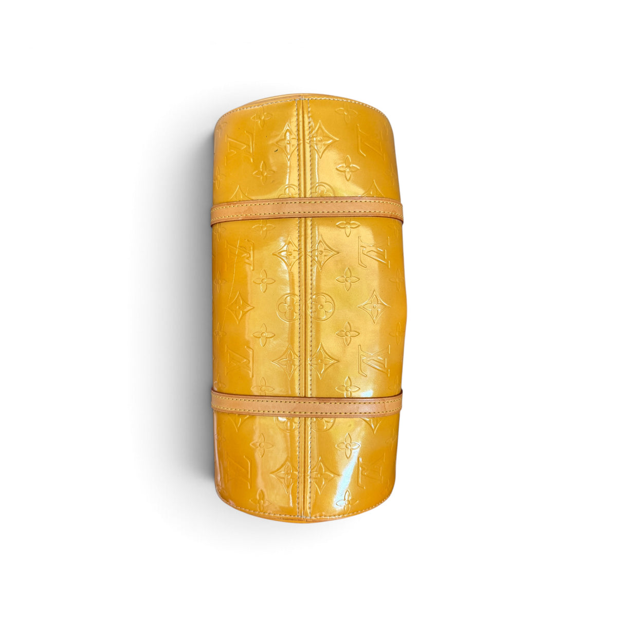 Louis Vuitton Papillon 30 Toile Monogram Vernis Jaune — vue 5