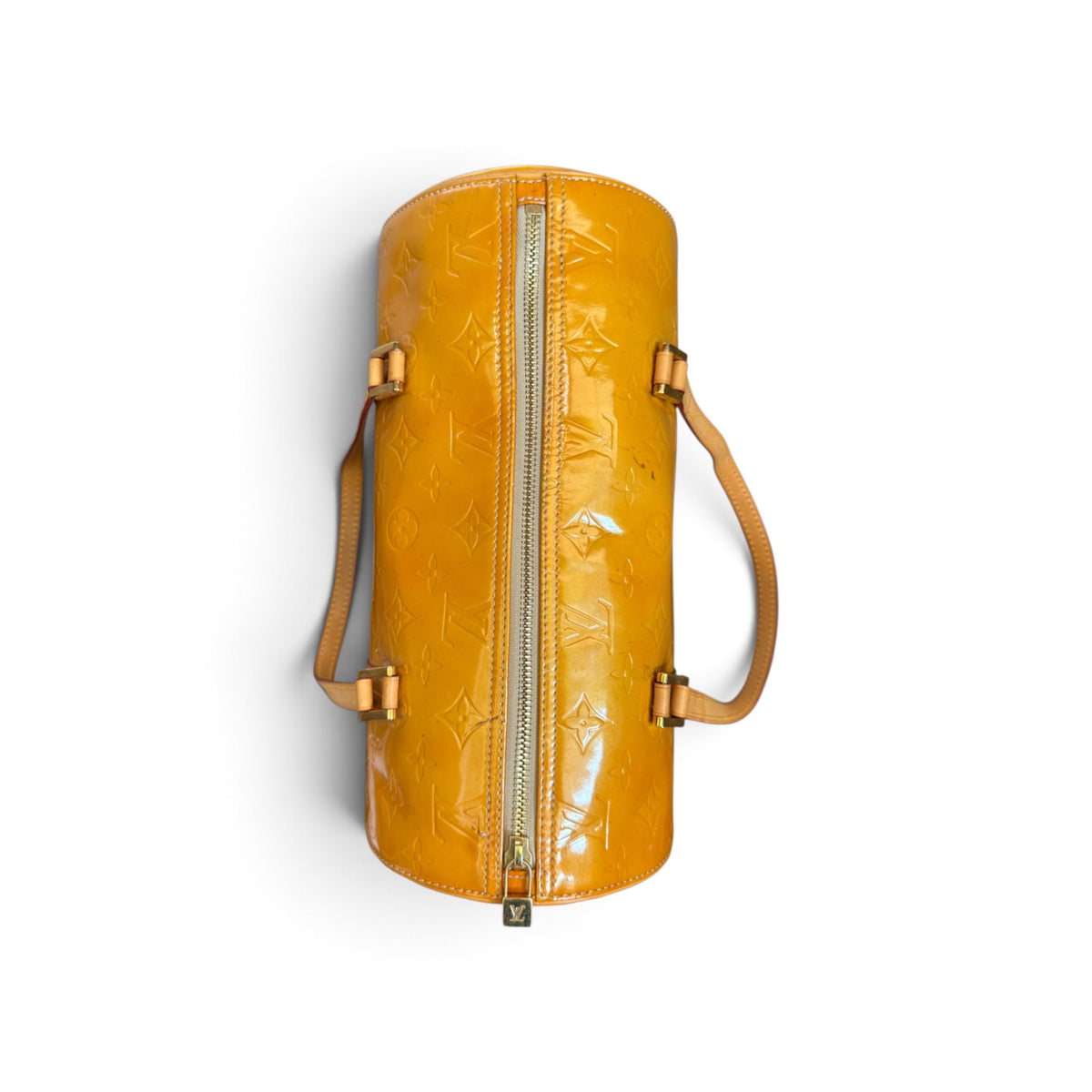 Louis Vuitton Papillon 30 Toile Monogram Vernis Jaune — vue 6