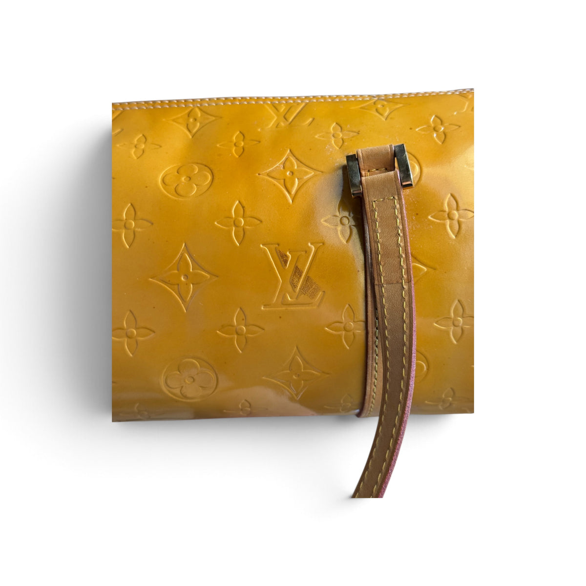 Louis Vuitton Papillon 30 Toile Monogram Vernis Jaune — vue 10
