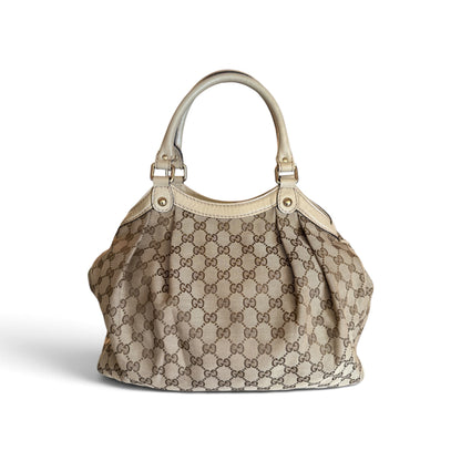 Gucci Sukey Toile GG Beige — vue 3