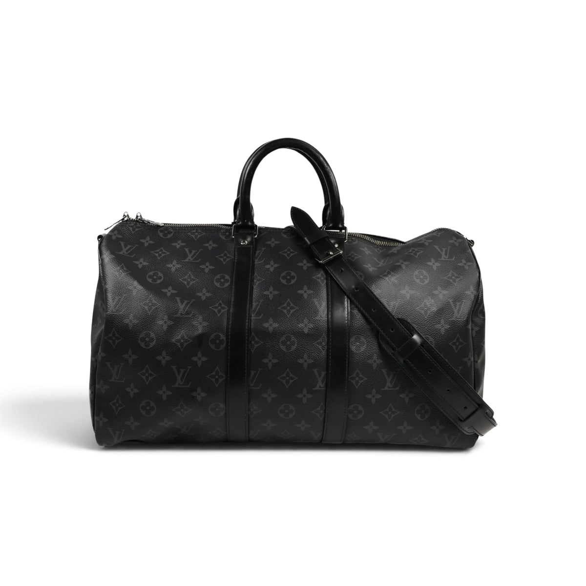 Louis Vuitton Keepall 45 Bandoulière Monogram Noir — vue 1