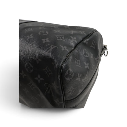 Louis Vuitton Keepall 45 Bandoulière Monogram Noir — vue 7