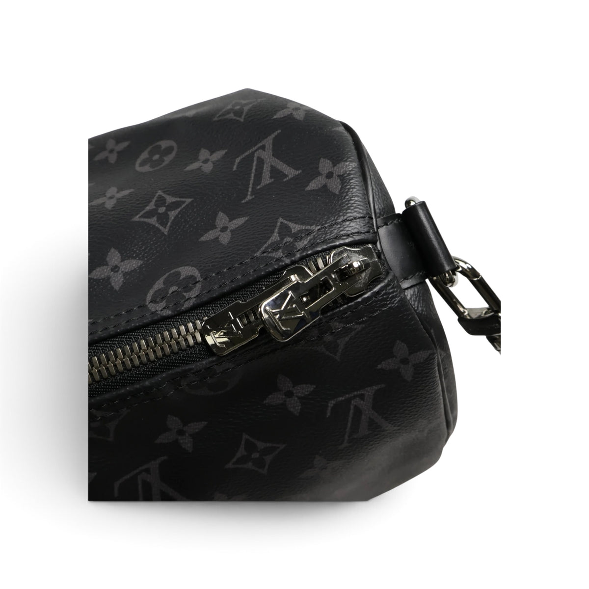 Louis Vuitton Keepall 45 Bandoulière Monogram Noir — vue 10