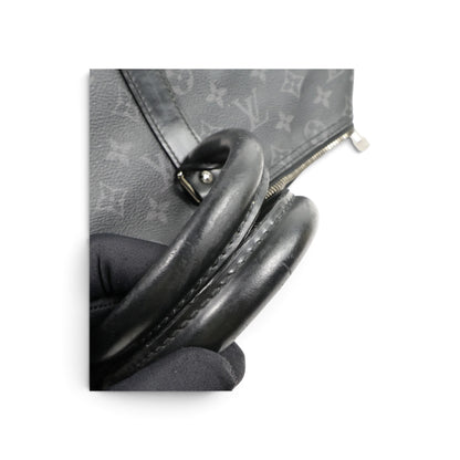 Louis Vuitton Keepall 45 Bandoulière Monogram Noir — vue 18