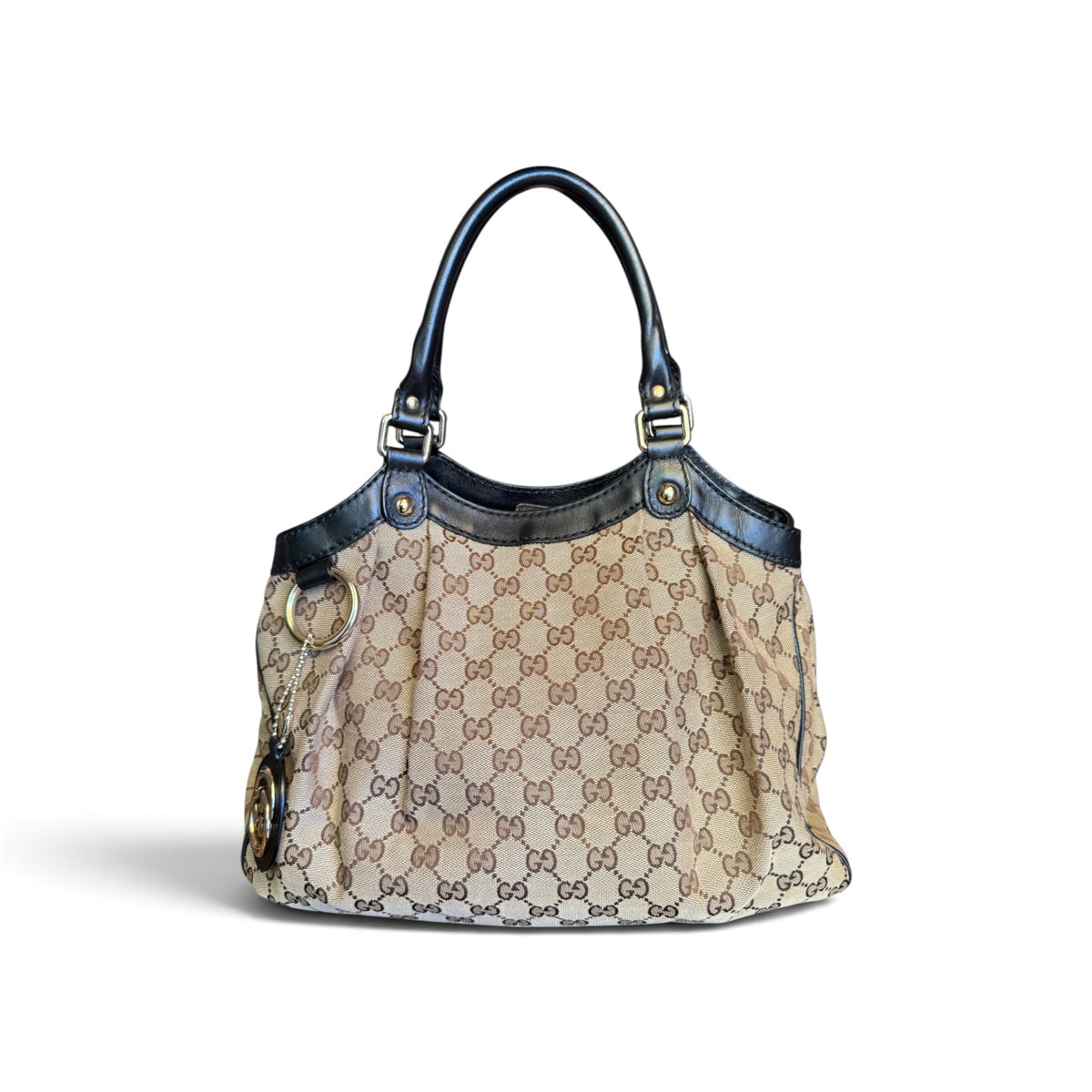 Gucci Sukey Toile GG Marron — vue 2