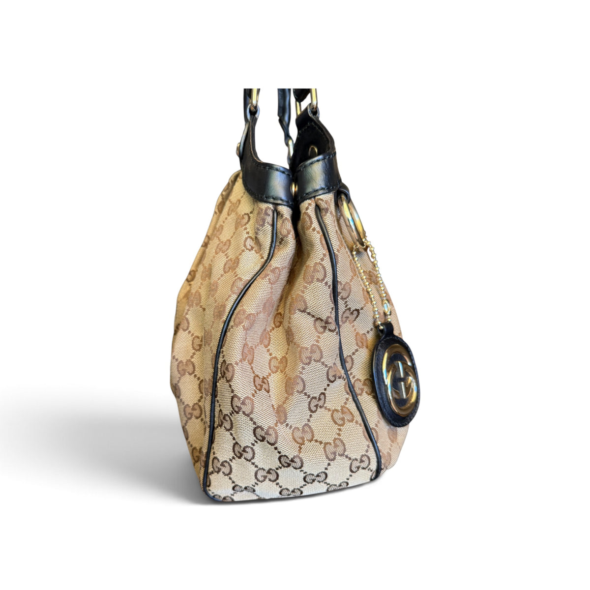 Gucci Sukey Toile GG Marron — vue 5