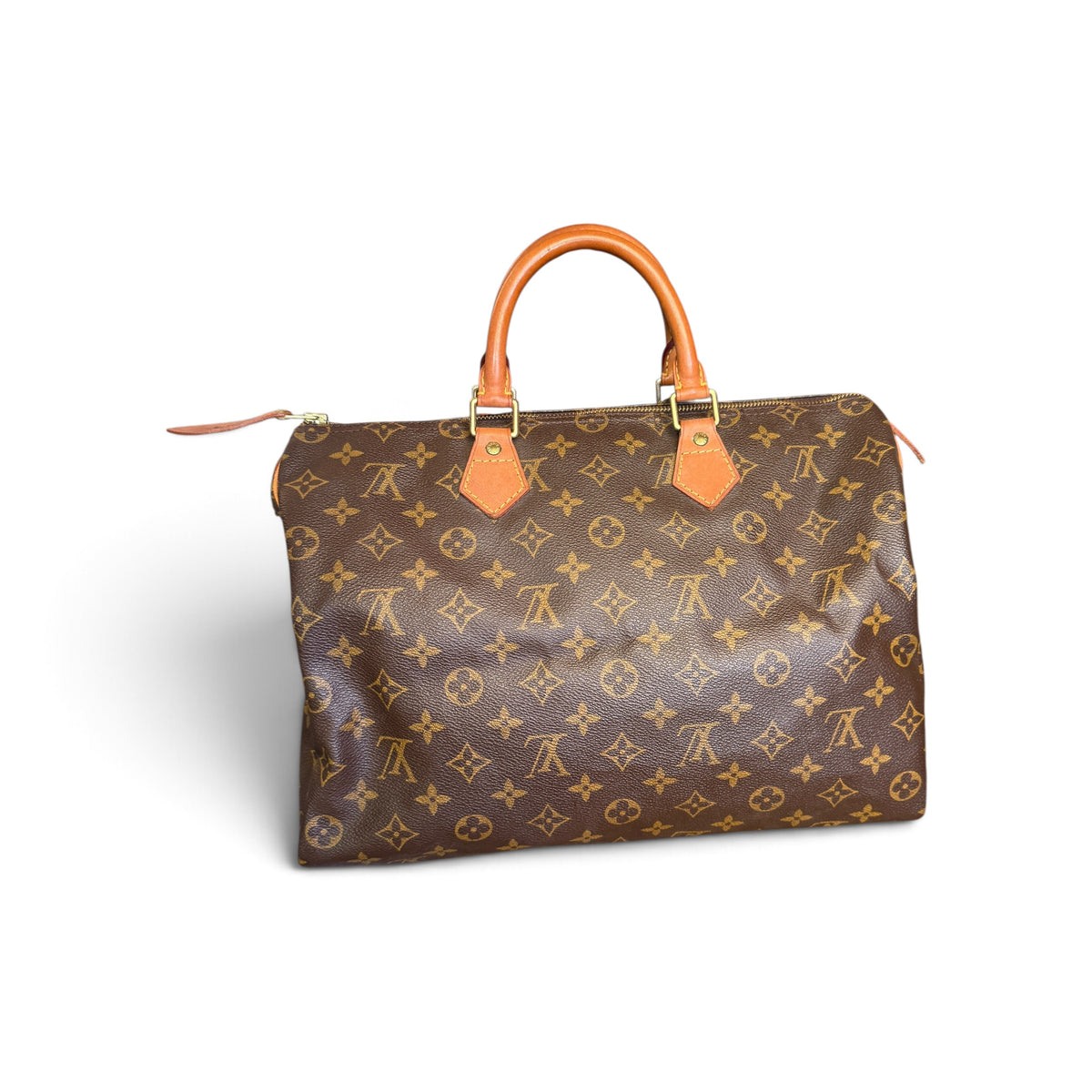 Louis Vuitton Speedy 35 Toile Monogram Marron — vue 3