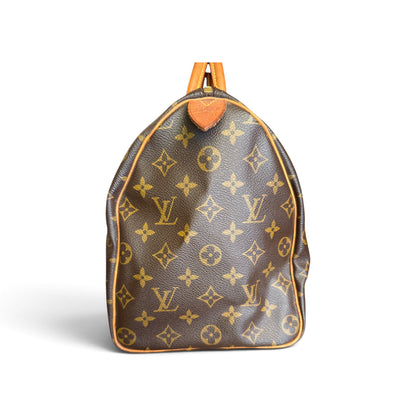 Louis Vuitton Speedy 35 Toile Monogram Marron — vue 4