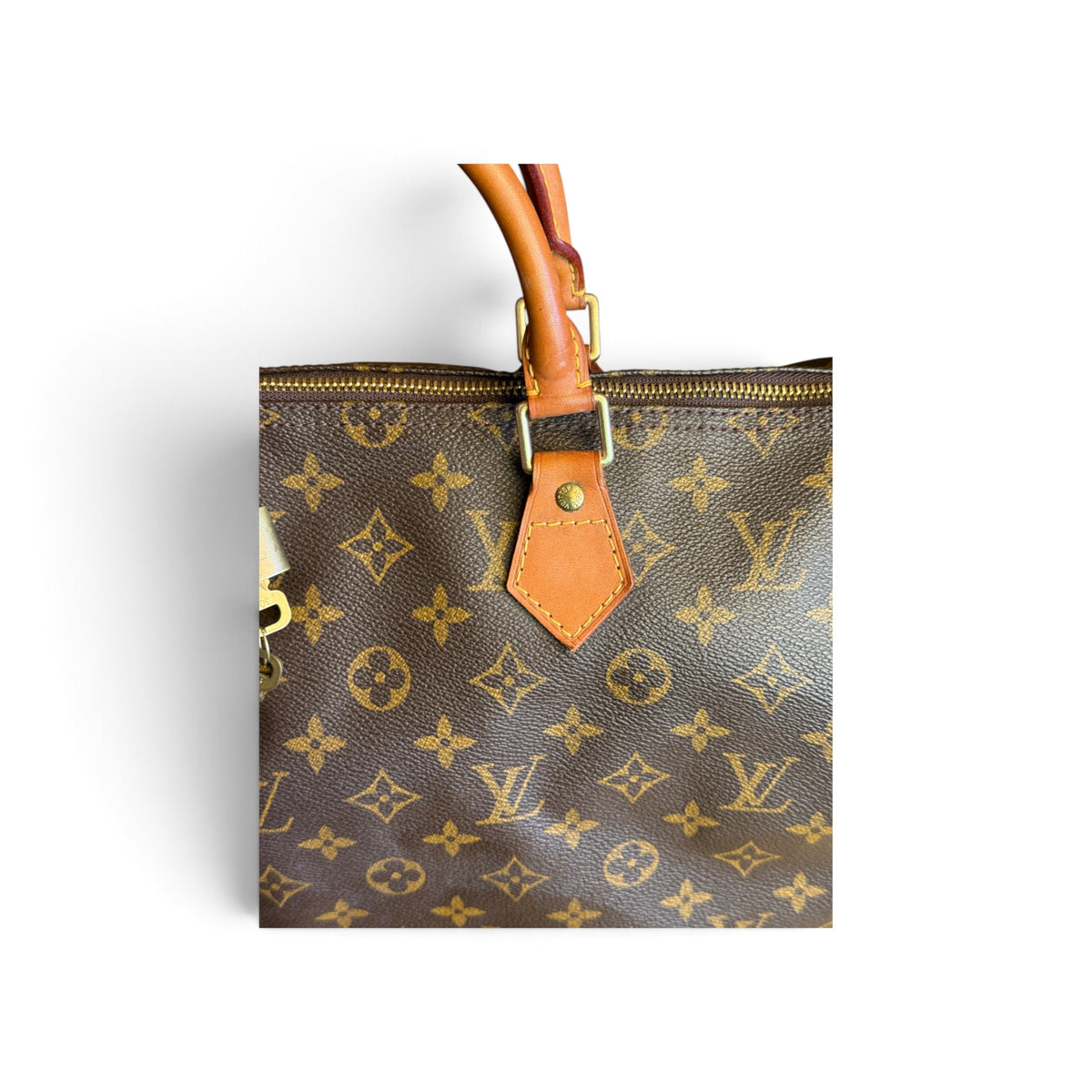 Louis Vuitton Speedy 35 Toile Monogram Marron — vue 7