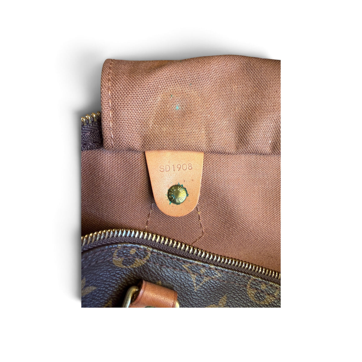 Louis Vuitton Speedy 35 Toile Monogram Marron — vue 12