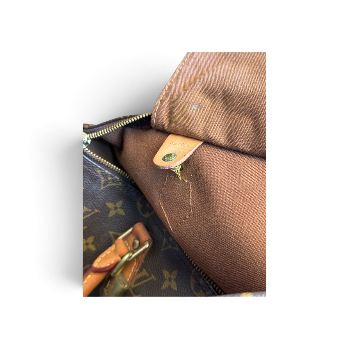 Louis Vuitton Speedy 35 Toile Monogram Marron — vue 13