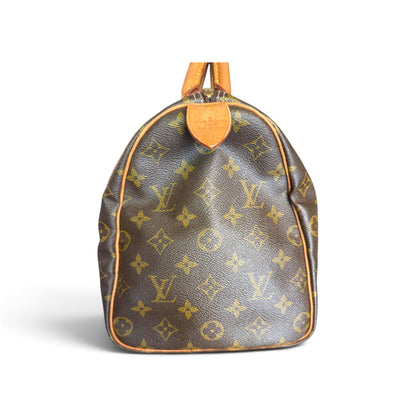 Louis Vuitton Speedy 35 Toile Monogram Marron — vue 2
