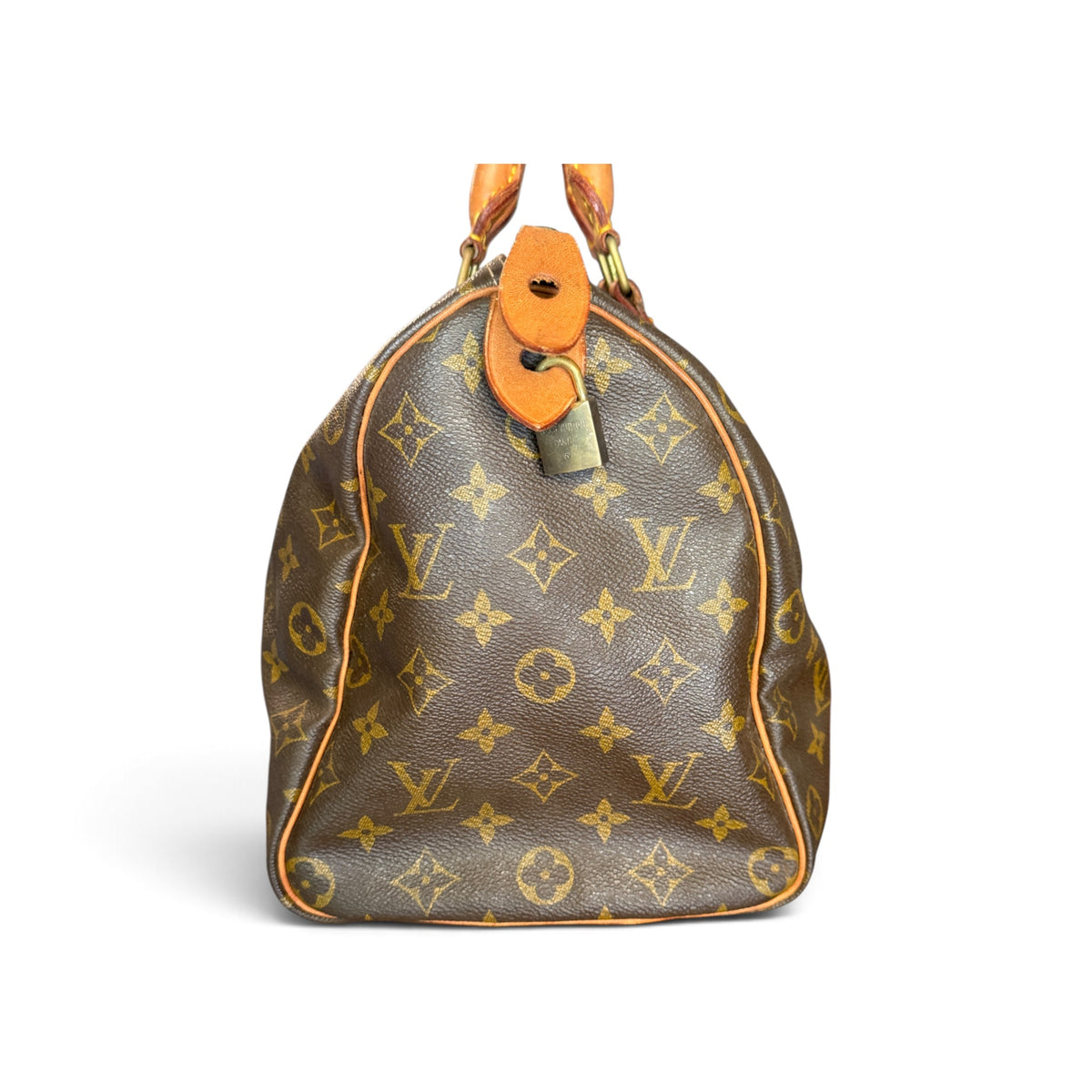 Louis Vuitton Speedy 35 Toile Monogram Marron — vue 4