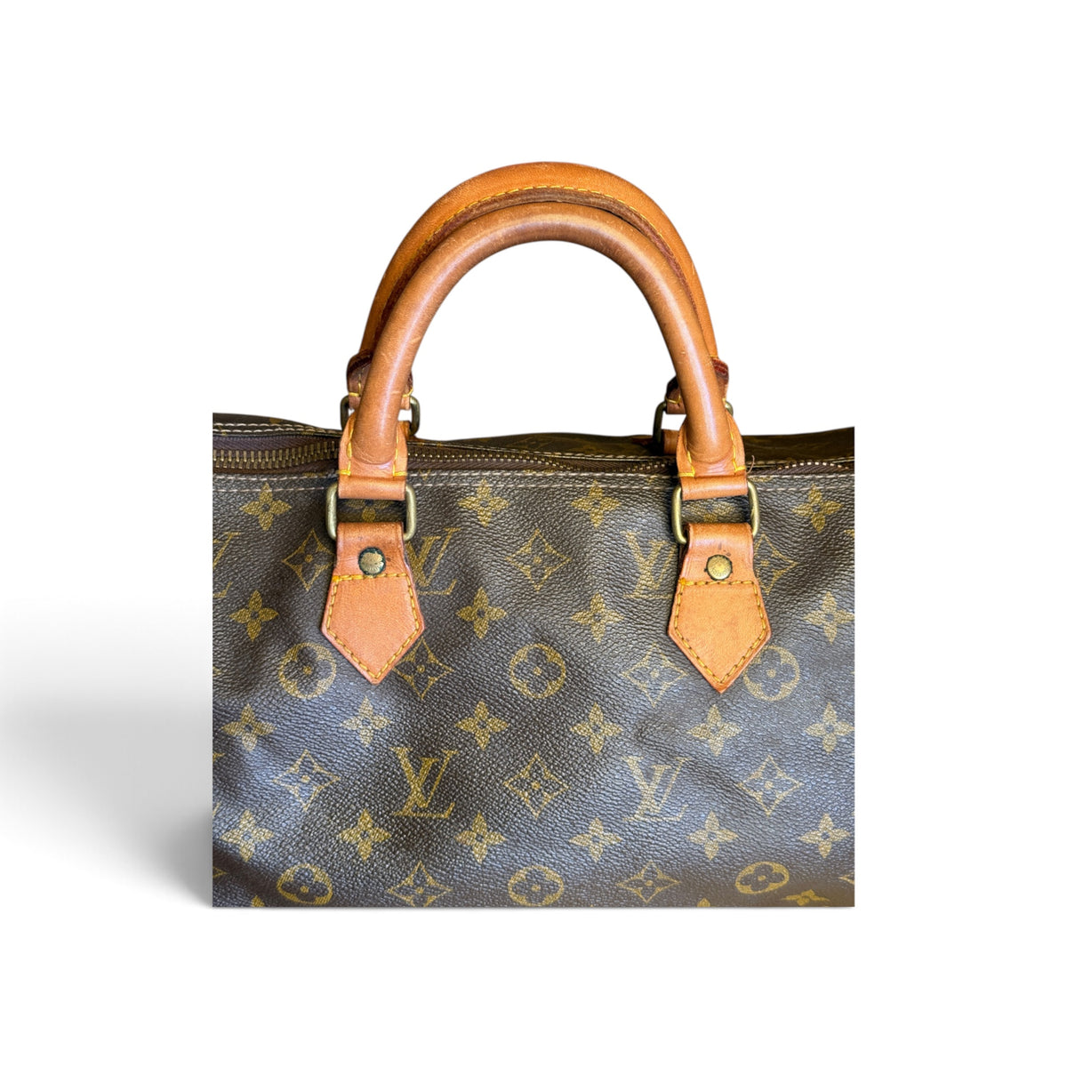 Louis Vuitton Speedy 35 Toile Monogram Marron — vue 7
