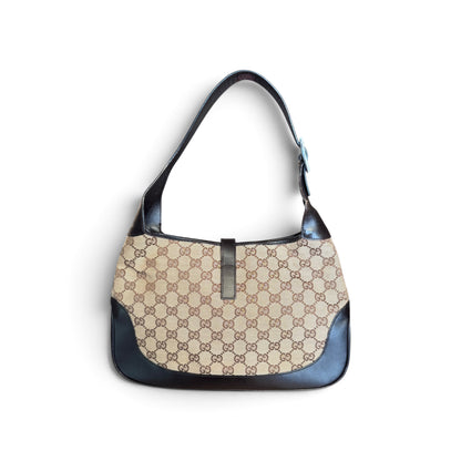 Gucci Jackie Toile GG Beige et Noir — vue 3