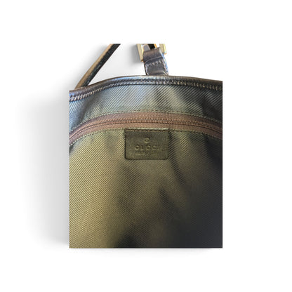 Gucci Jackie Toile GG Beige et Noir — vue 13