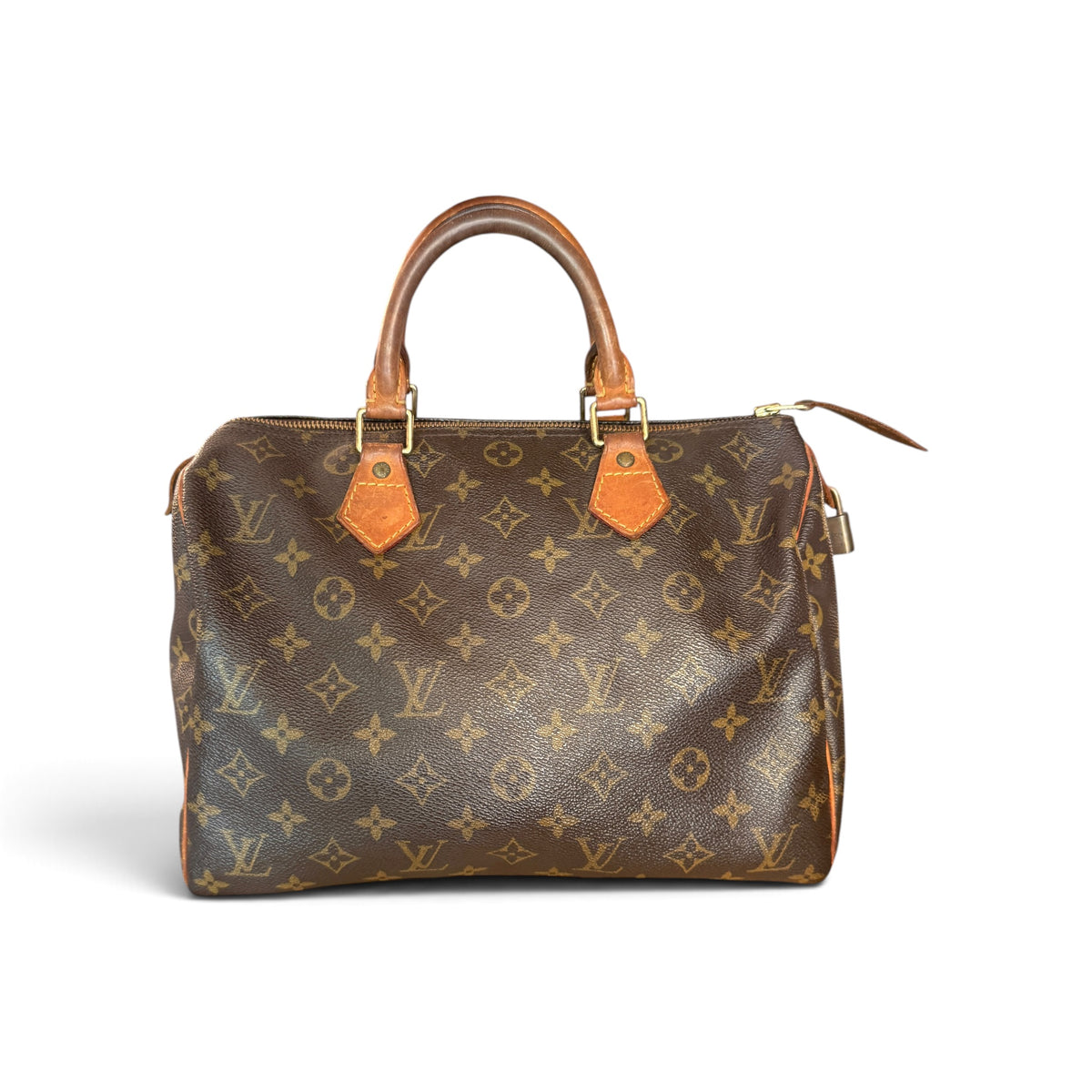 Louis Vuitton Speedy 30 Toile Monogram Marron — vue 1