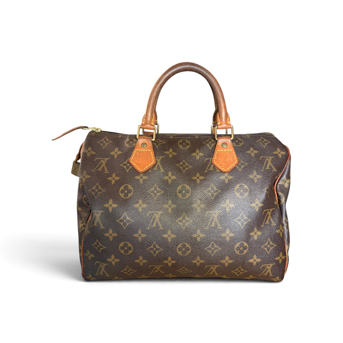 Louis Vuitton Speedy 30 Toile Monogram Marron — vue 3