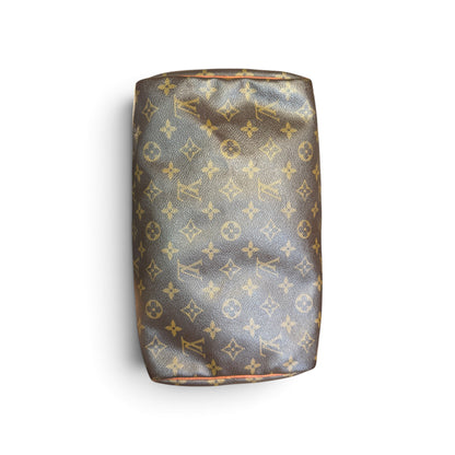 Louis Vuitton Speedy 30 Toile Monogram Marron — vue 5