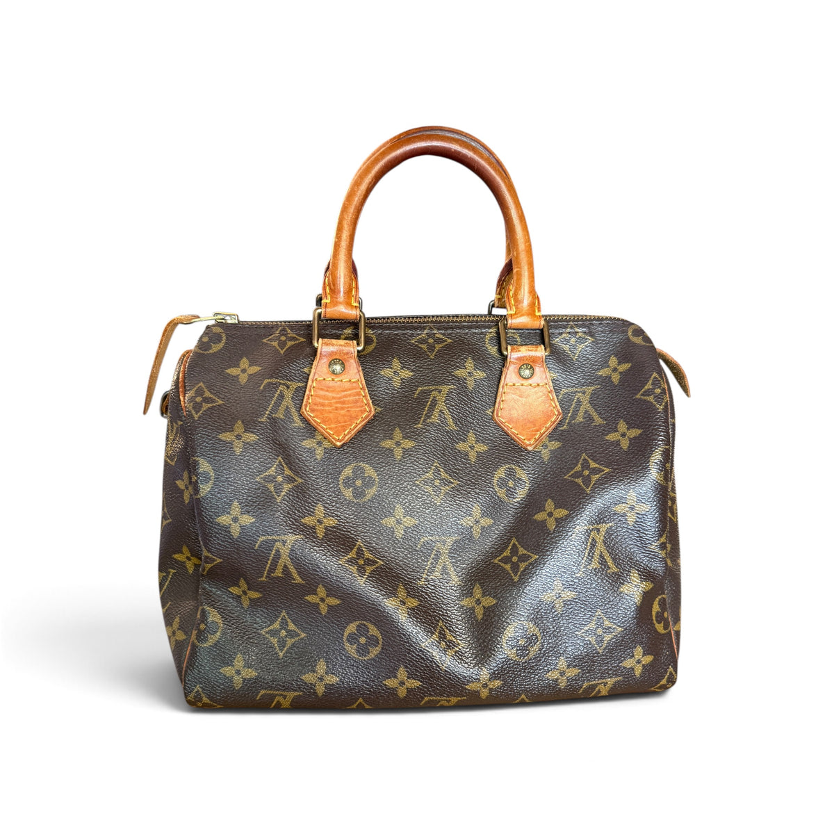 Louis Vuitton Speedy 25 Monogram Marron — vue 3